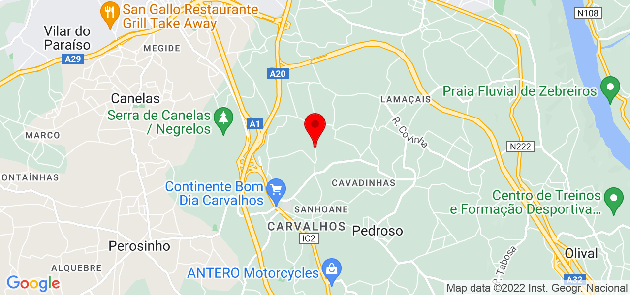 Care For You - Vila Nova de Gaia - Porto - Vila Nova de Gaia - Mapa