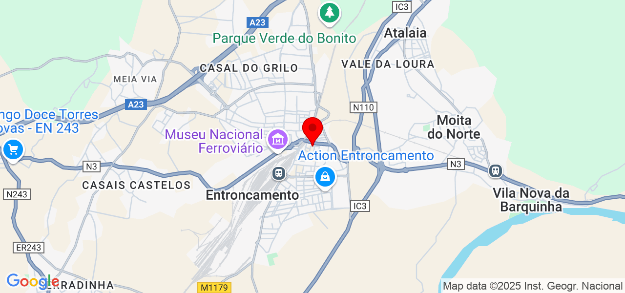 PRISORGANIZER - Santarém - Entroncamento - Mapa
