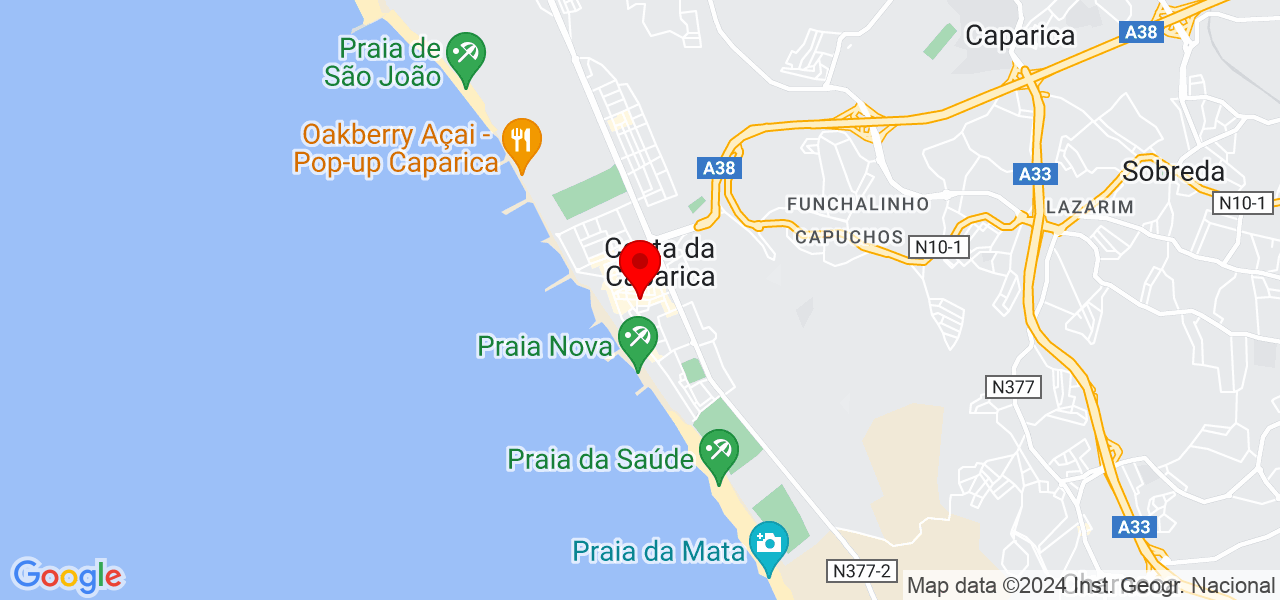 Toda a &aacute;rea de constru&ccedil;&atilde;o civil pedreiro polivalente - Setúbal - Almada - Mapa