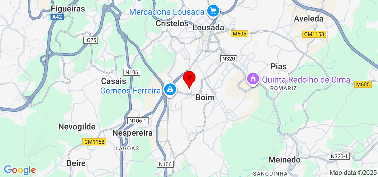 Nice walk - Porto - Lousada - Karte