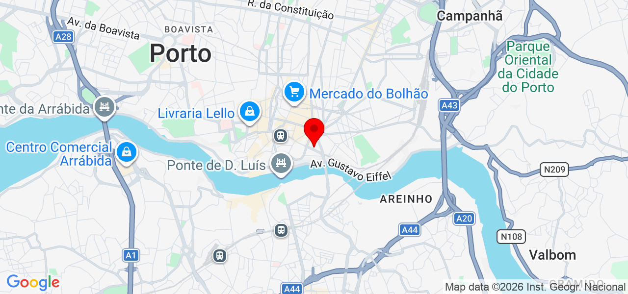 Merks Monteiro - Porto - Porto - Mapa