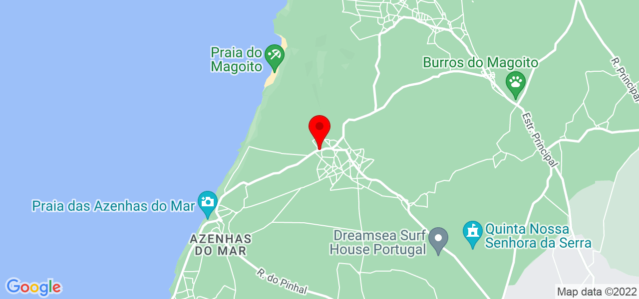 Patr&iacute;cia Prado - Lisboa - Sintra - Mapa