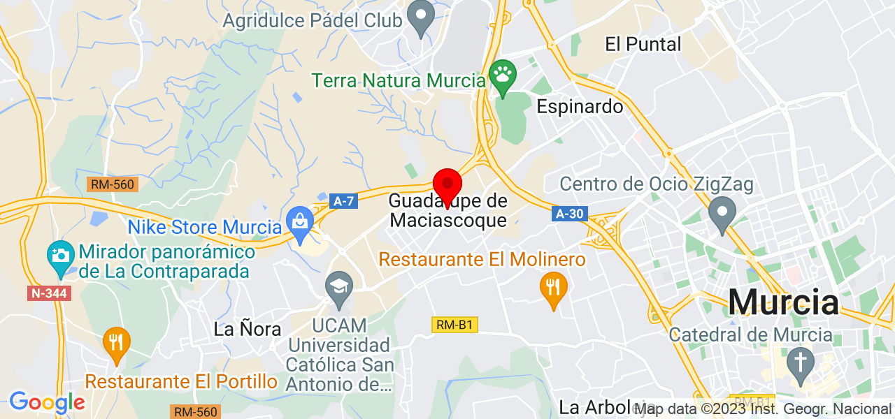 Maker Ra - Región de Murcia - Murcia - Mapa