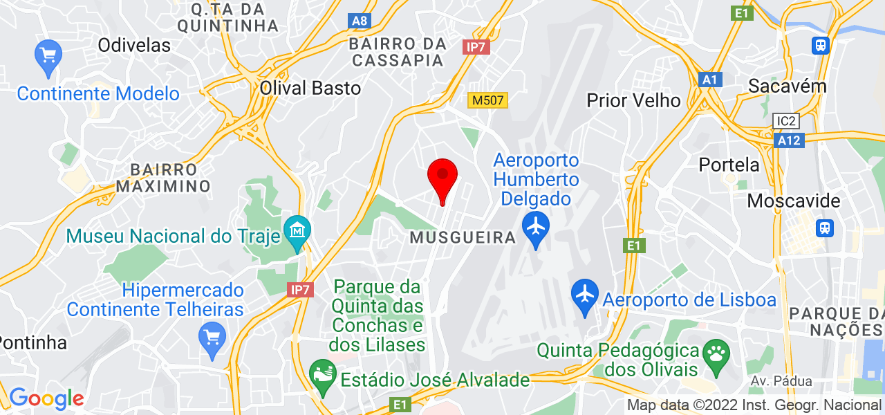 Margarida Castro Mentoria - Lisboa - Lisboa - Mapa