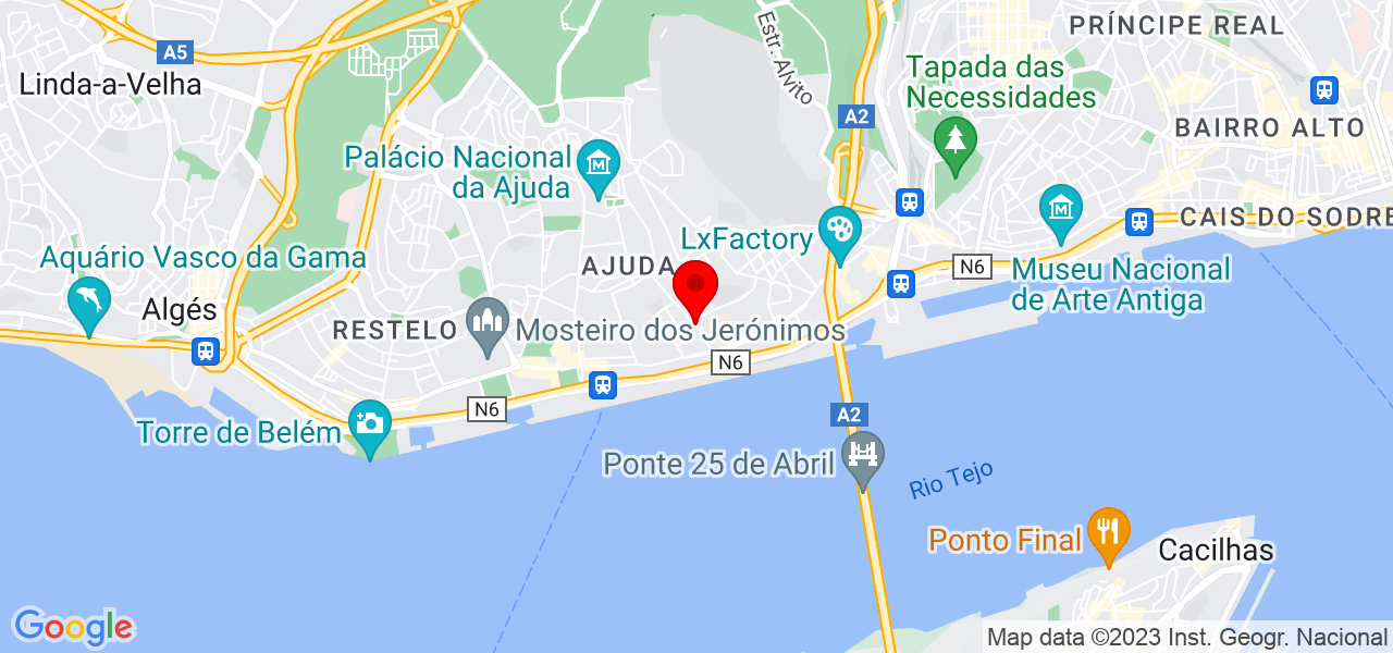 Jos&eacute; Almeida - Lisboa - Lisboa - Mapa