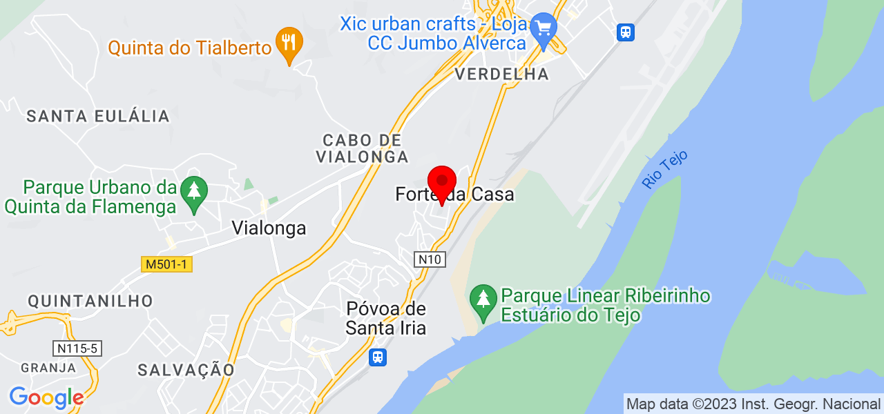 Soluction desentupidora - Lisboa - Vila Franca de Xira - Mapa