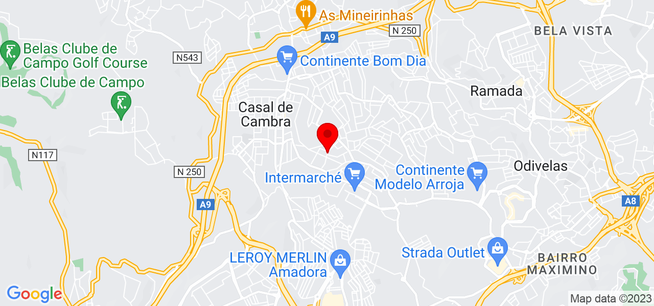 Margarete - Lisboa - Odivelas - Mapa