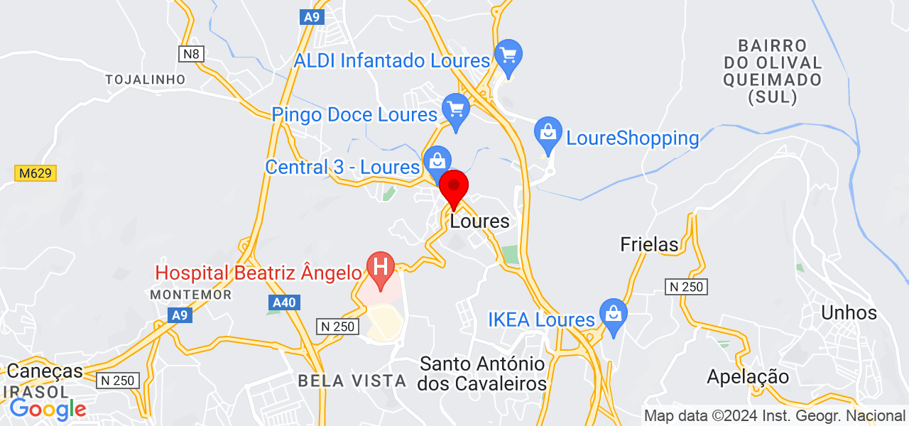 Eliora - Lisboa - Loures - Map