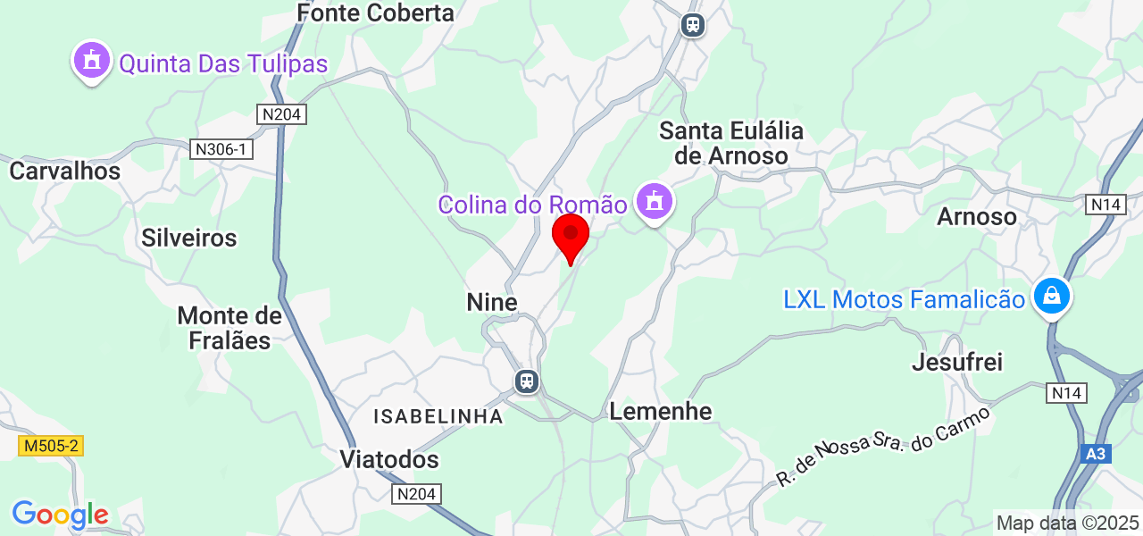 Aumiguinhos Pet Care - Braga - Vila Nova de Famalicão - Map