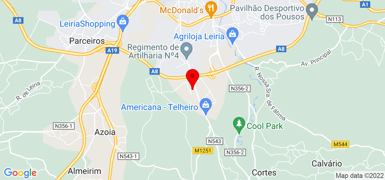 Carlos Monteiro - Leiria - Leiria - Mapa