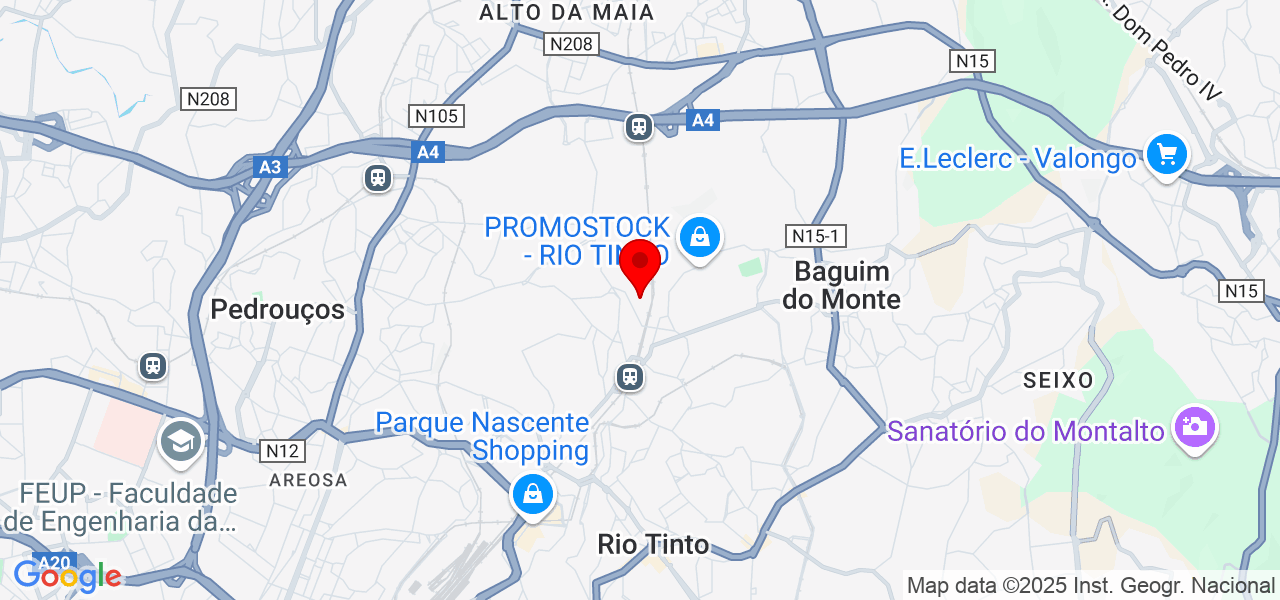 Filipe - Porto - Gondomar - Map