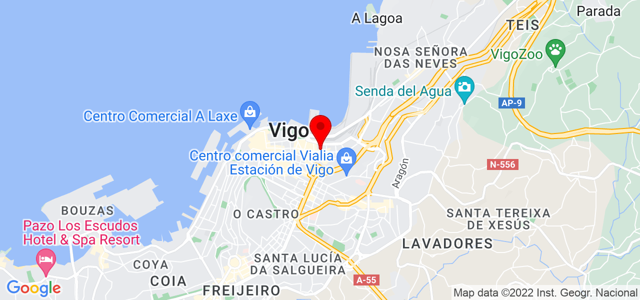 APBS - Decoração de Interiores, Lda - Galicia - Vigo - Mapa