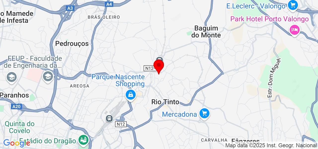 Ivan Lugo - Porto - Gondomar - Map