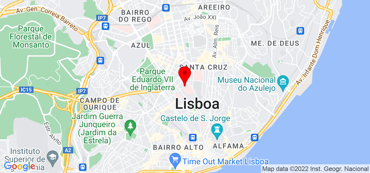 Jo&atilde;o Miguel - Lisboa - Lisboa - Mapa
