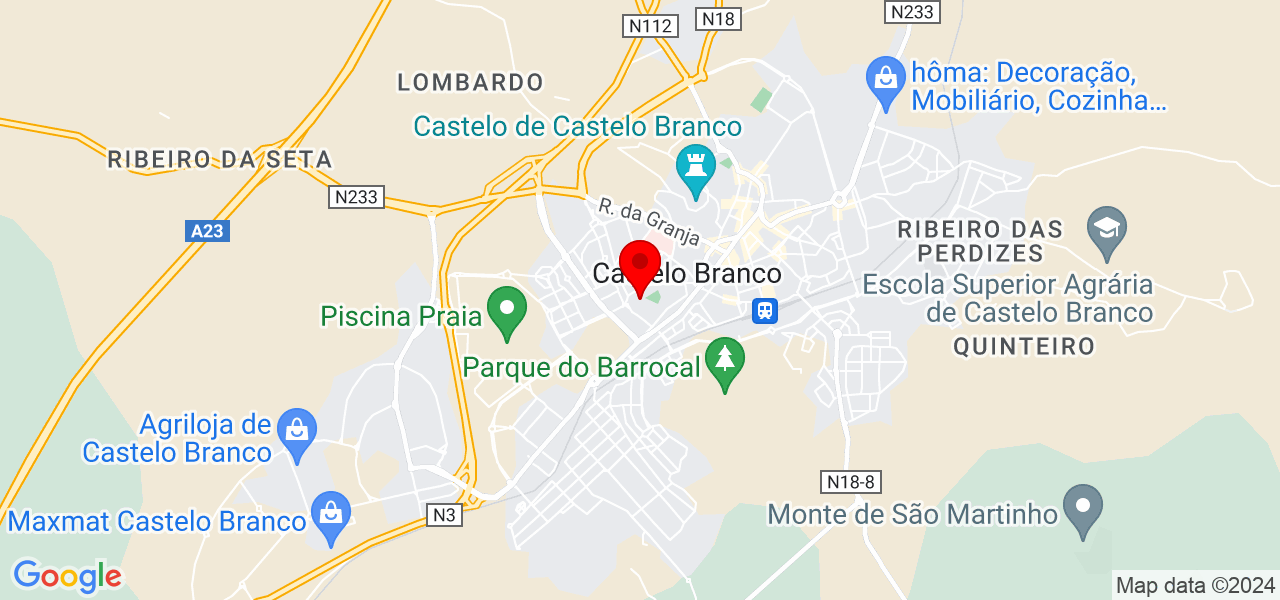 Rute Gonçalves - Castelo Branco - Castelo Branco - Map