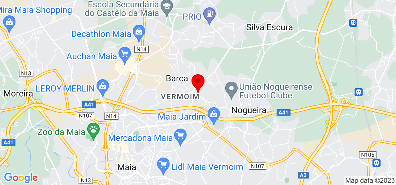Alexandra Lopes - Porto - Maia - Map