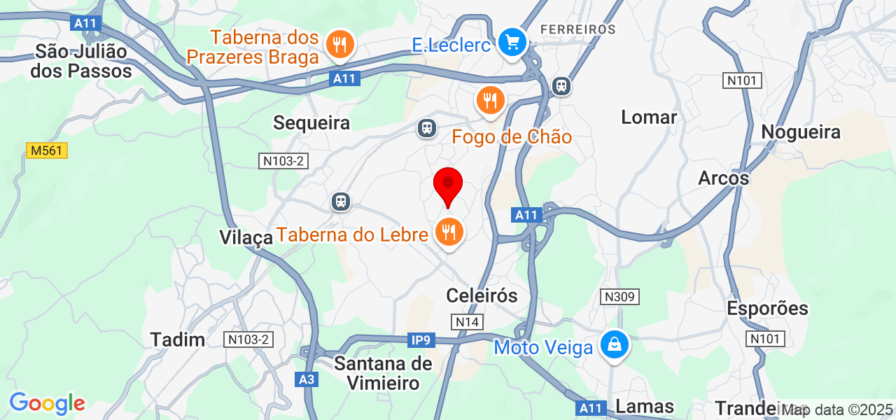 Job For You - Braga - Braga - Mapa