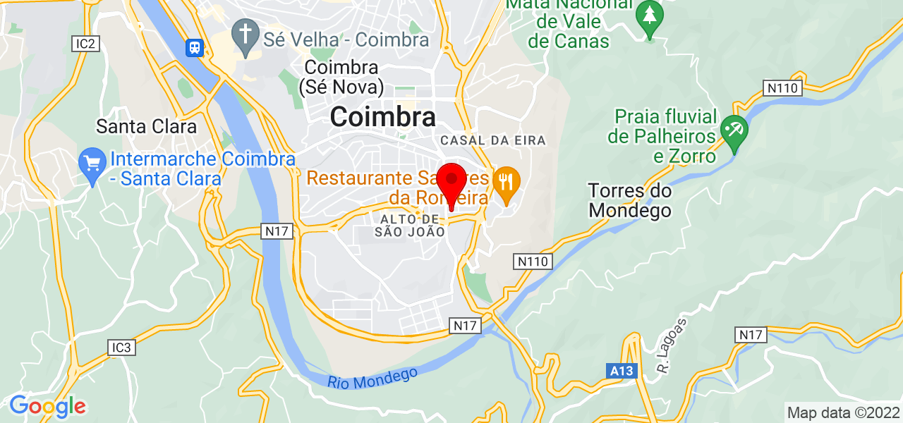 Paulo silveiro - Coimbra - Coimbra - Mapa