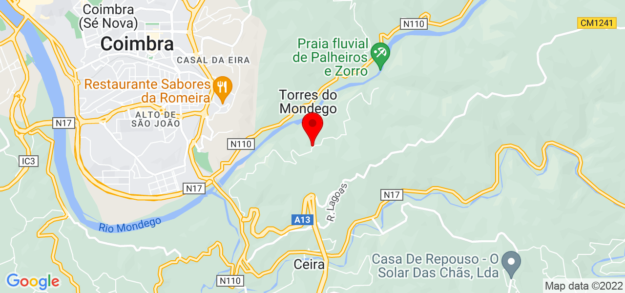 Margarida - Coimbra - Coimbra - Mapa