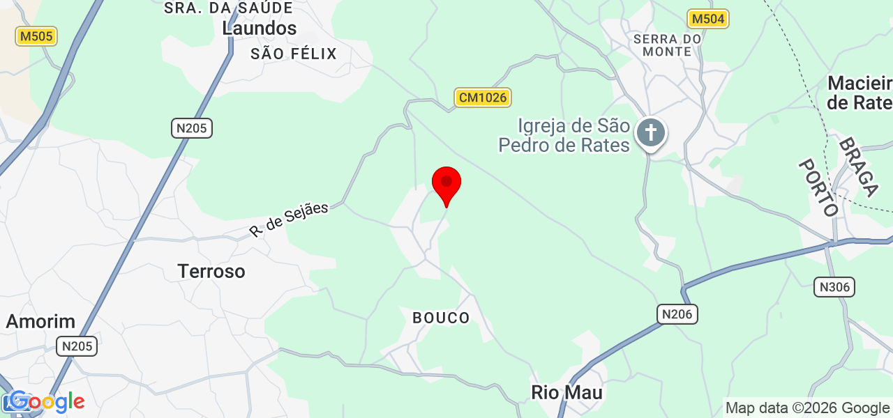Charlles Santana - Porto - Vila do Conde - Mapa