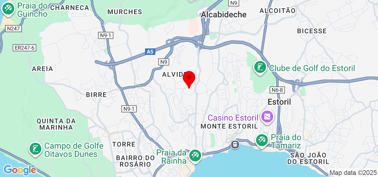 Paula Dias - Lisboa - Cascais - Map