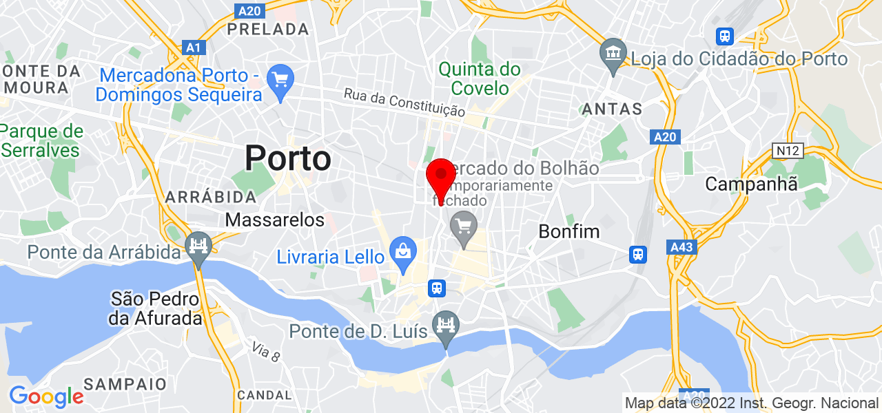 FSM ADVOGADOS - Porto - Porto - Mapa