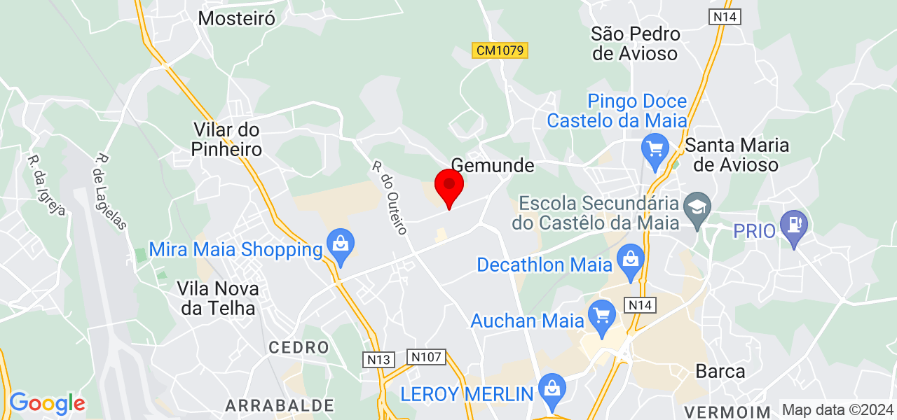 Esteban - Porto - Maia - Mapa