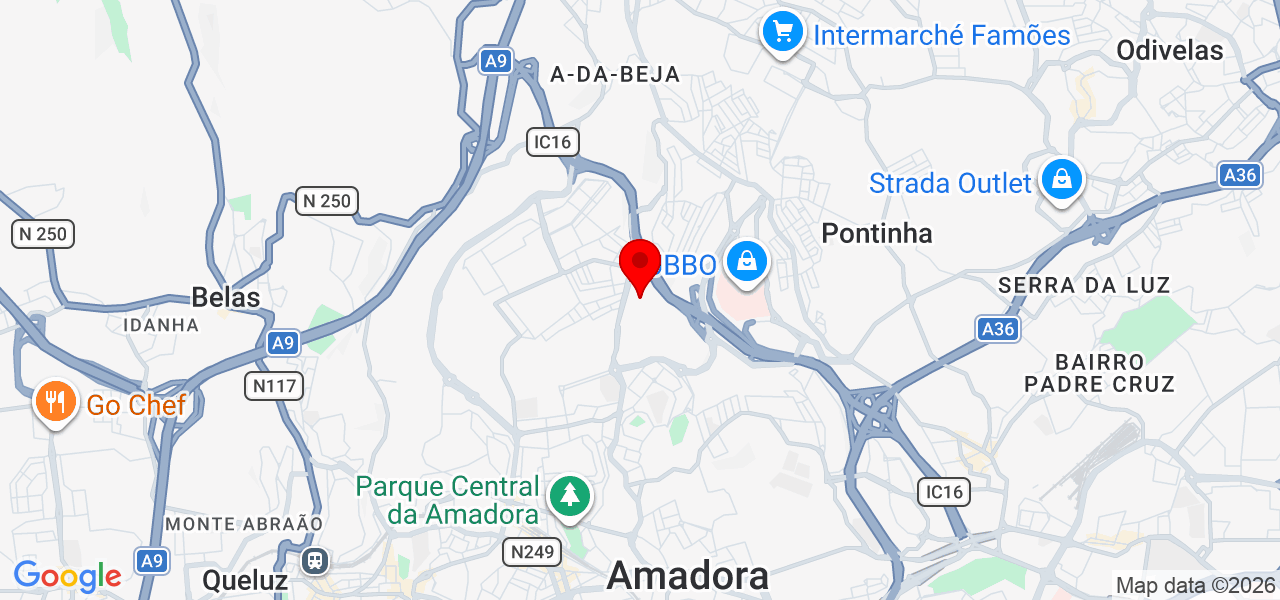 Babysitter/nanny; limpeza - Lisboa - Amadora - Map