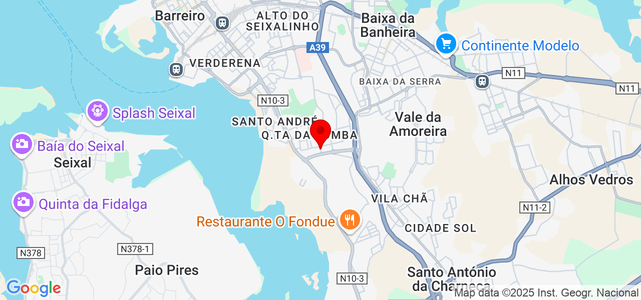 Jorge - Setúbal - Barreiro - Map