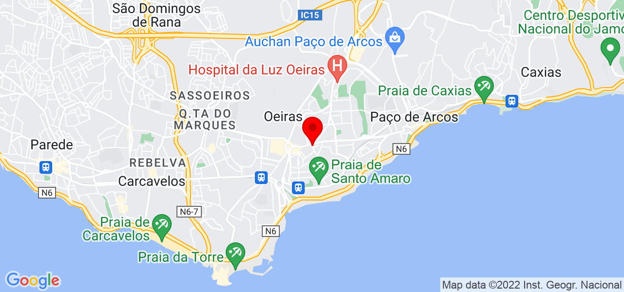 Alexandre Silva - Lisboa - Oeiras - Mapa