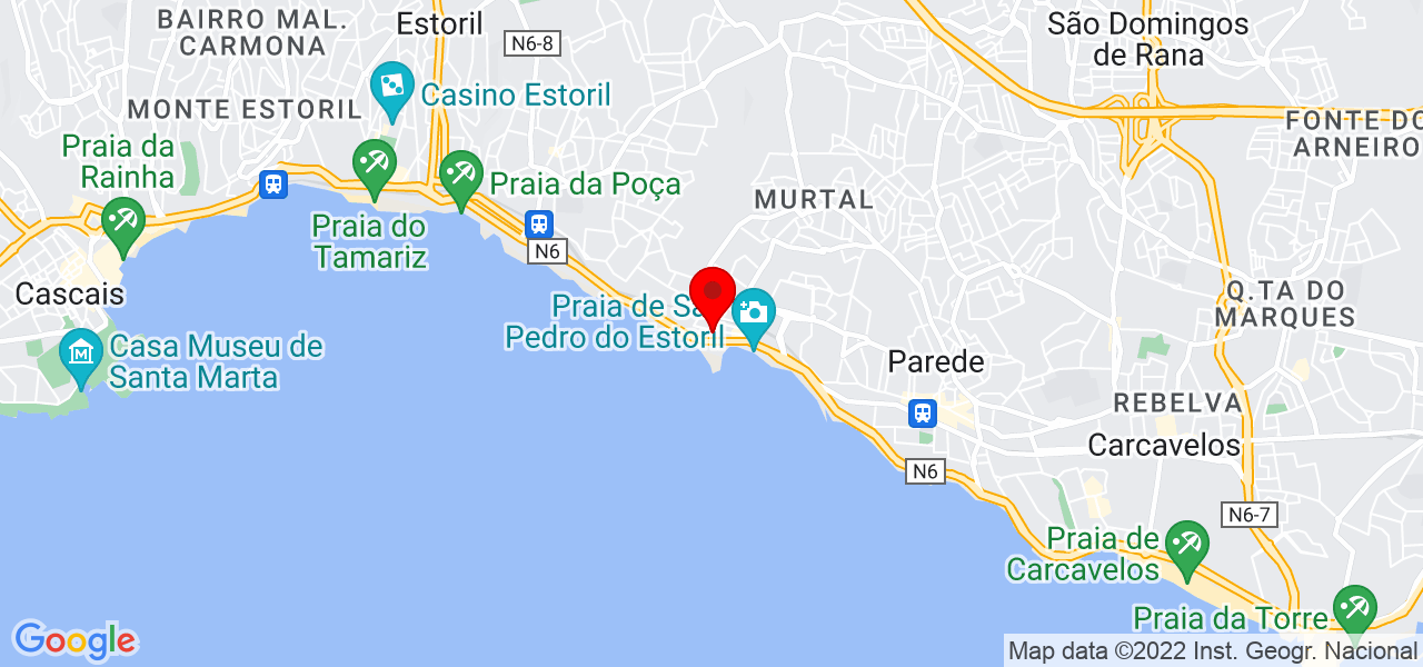 Ruben - Lisboa - Cascais - Mapa