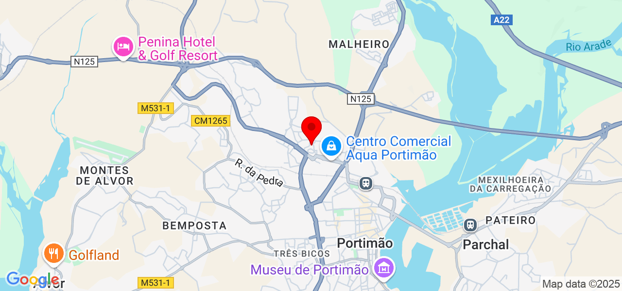 Sousa e Dias - Faro - Portimão - Map