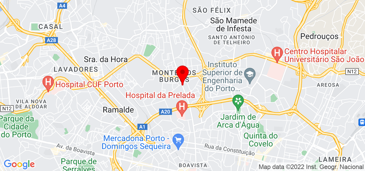 Susana Varej&atilde;o - Porto - Porto - Mapa