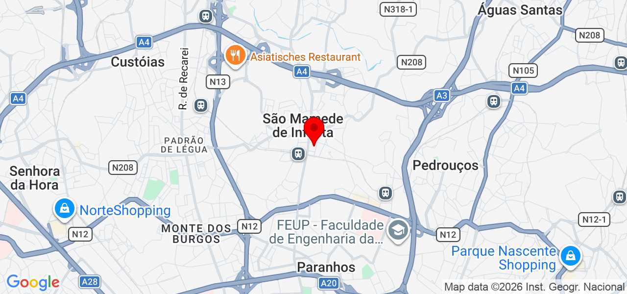 Iara Silva - Porto - Matosinhos - Karte