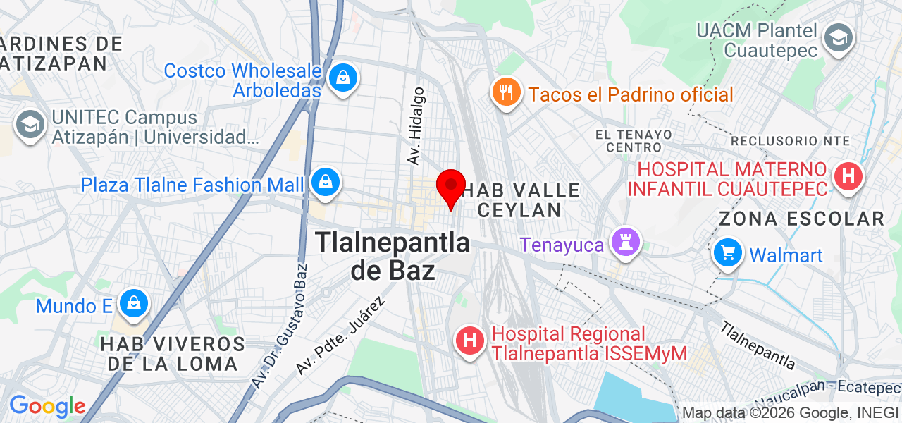 Magvel - México - Tlalnepantla de Baz - Map