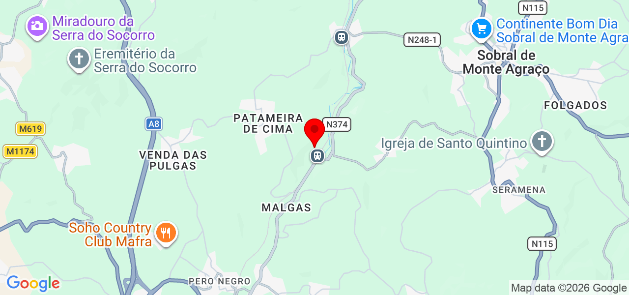 Tiago Oliveira- Gestor de Tráfego pago (anúncios) - Lisboa - Sobral de Monte Agraço - Mapa