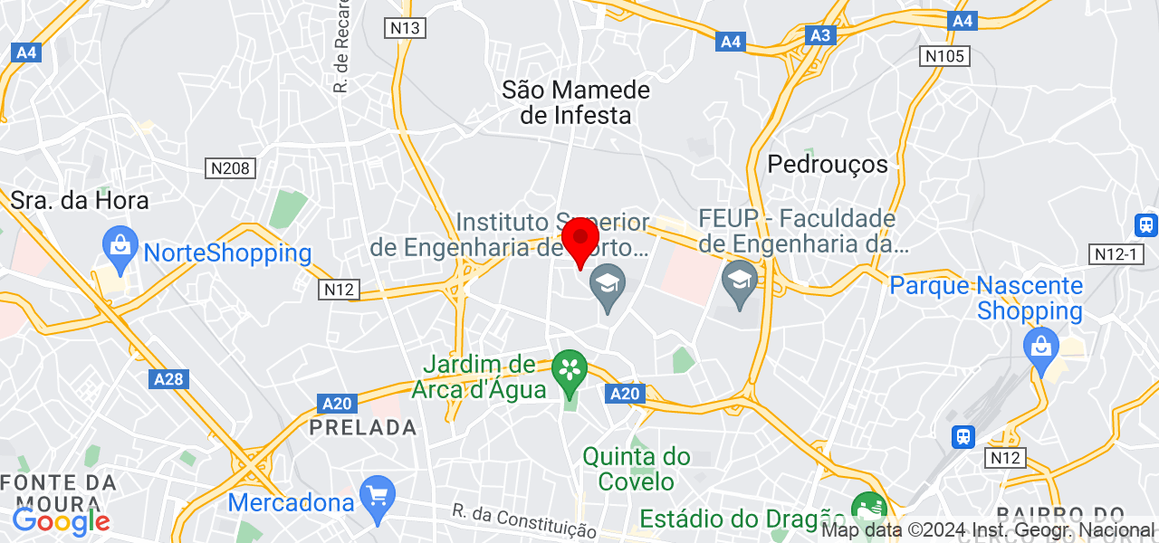 João Leenu - Porto - Porto - Mapa