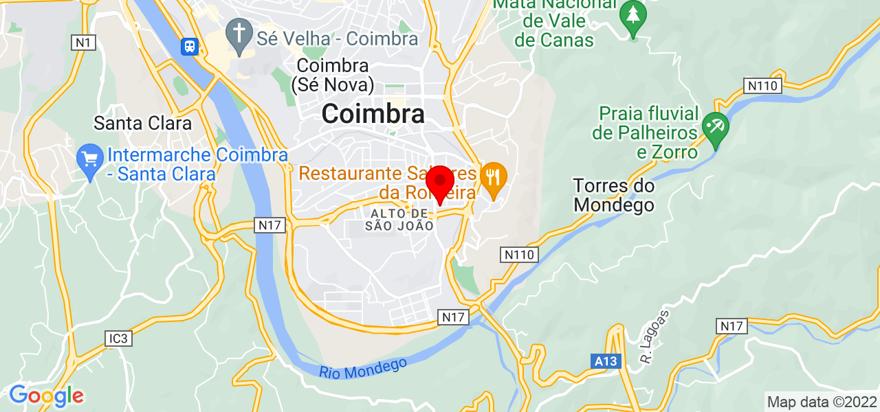 Rita Abreu - Coimbra - Coimbra - Mapa