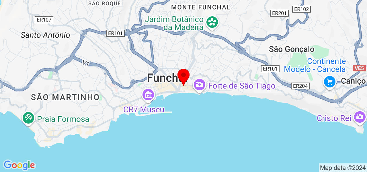 Saraswati pun gurung - Madeira - Funchal - Mapa