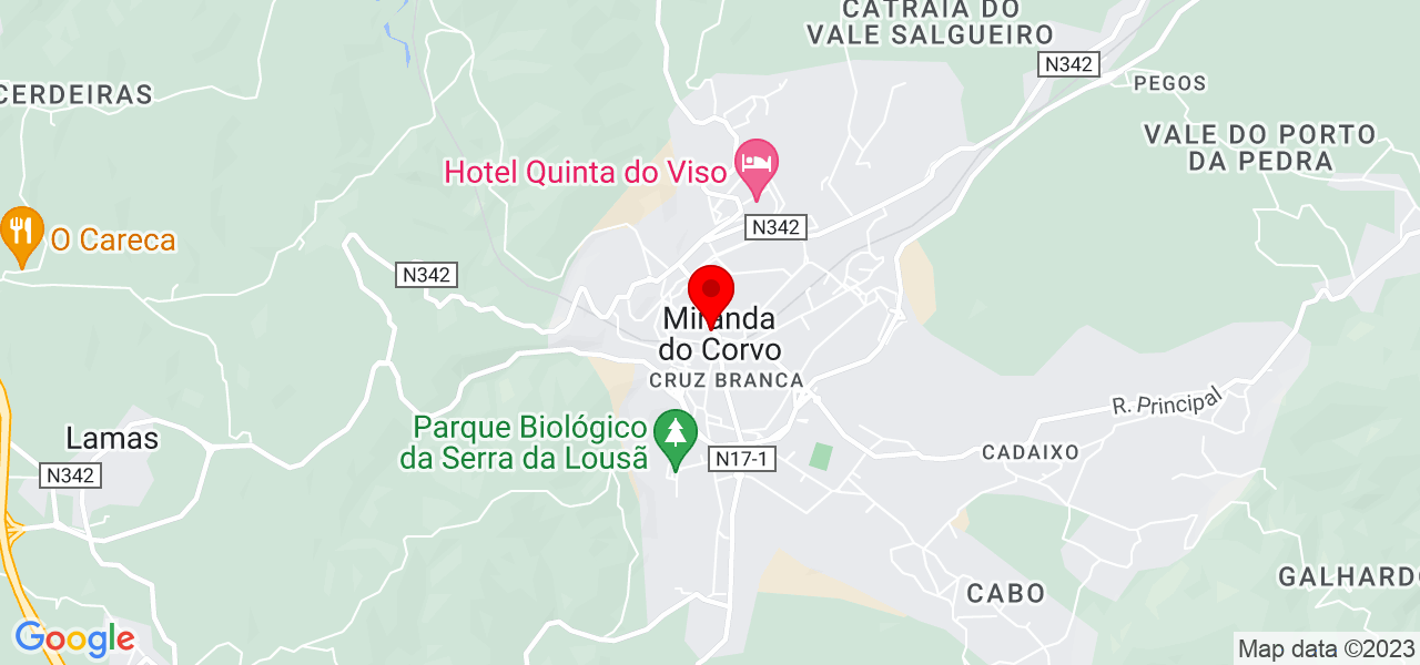 Francisco Pedro - Coimbra - Penela - Mapa