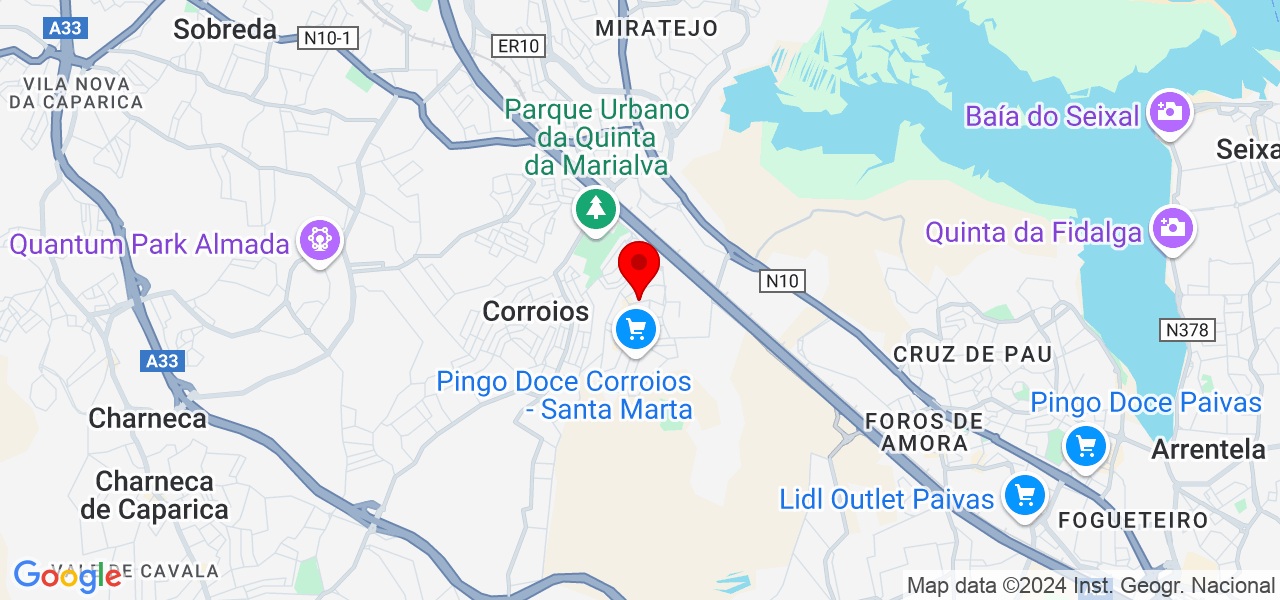 ESLP Lda - Setúbal - Seixal - Map