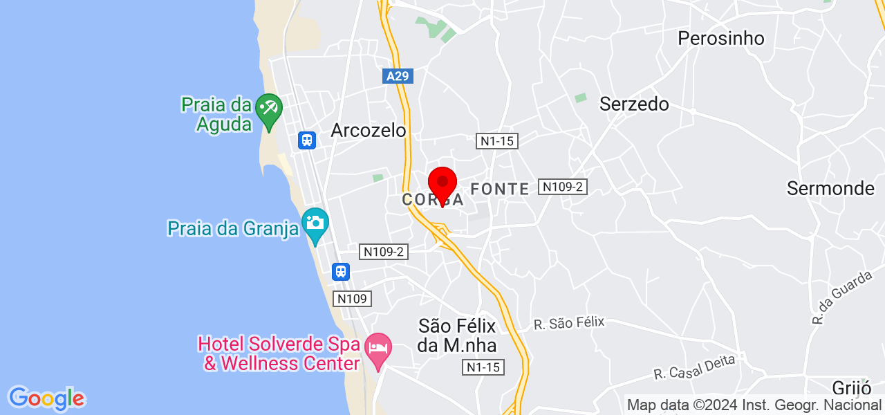 Decorservicos - Porto - Vila Nova de Gaia - Mapa