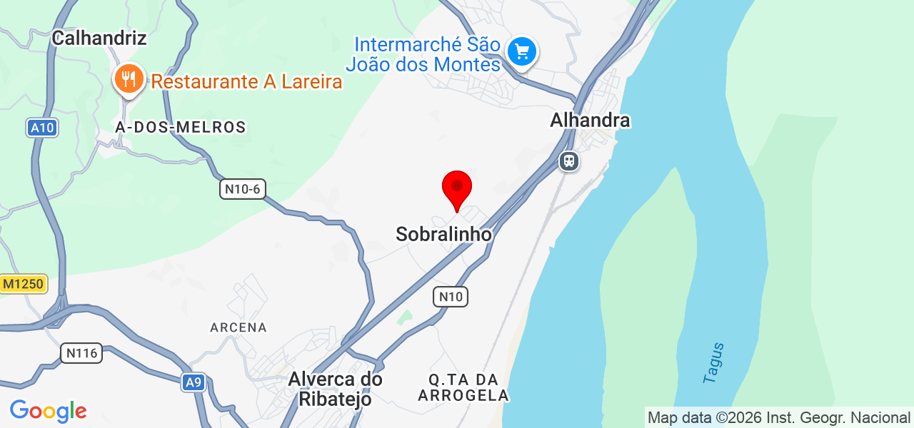 Pedreiro ladrilhador - Lisboa - Vila Franca de Xira - Carte