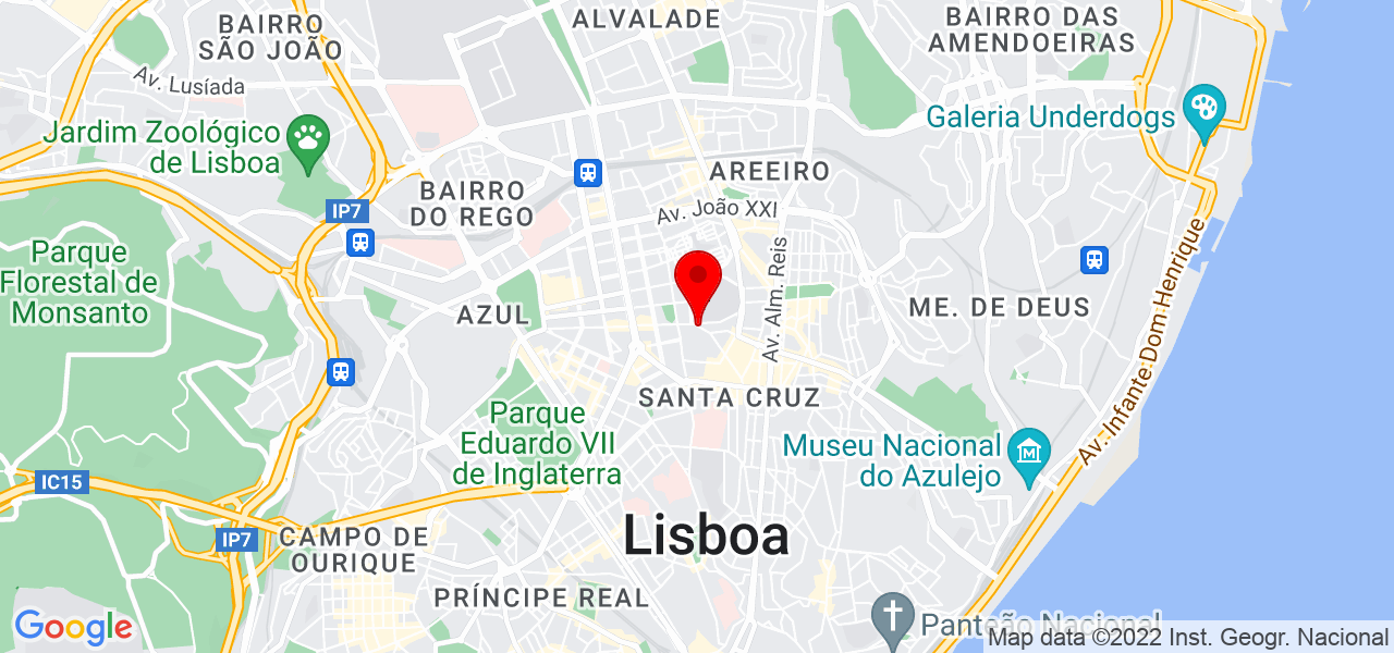 Jeremias Teixeira - Lisboa - Lisboa - Mapa