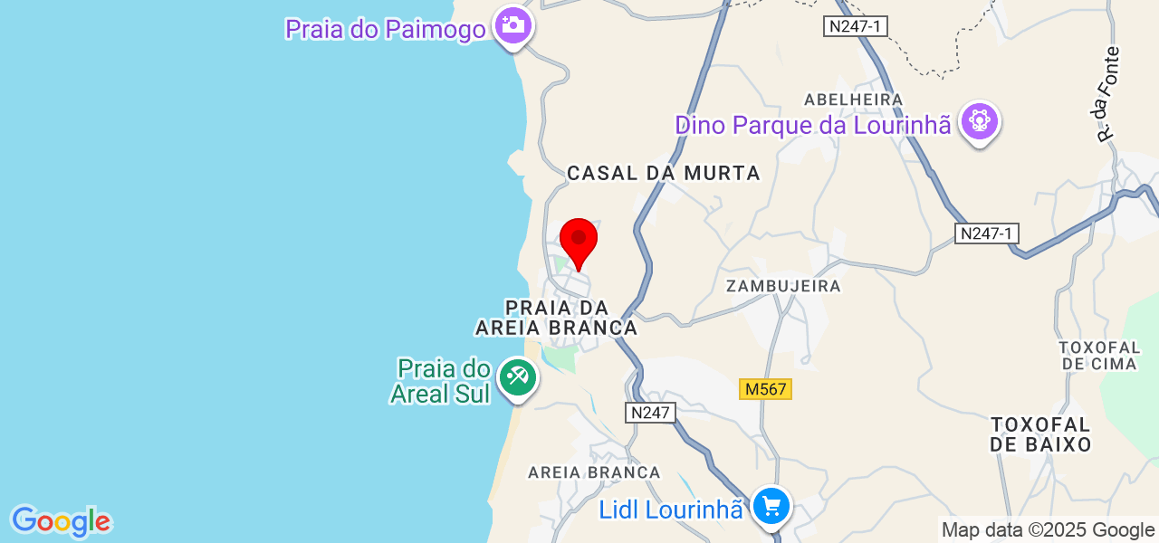 FERREIRA - Lisboa - Lourinhã - Map