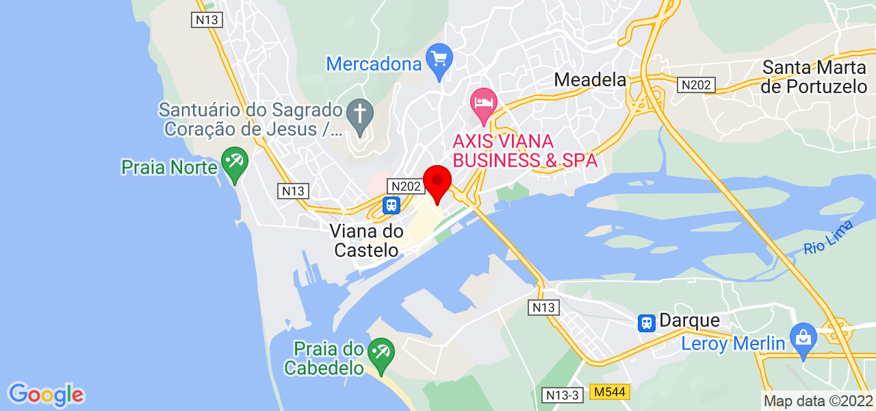 Eder jones almeida - Viana do Castelo - Viana do Castelo - Mapa
