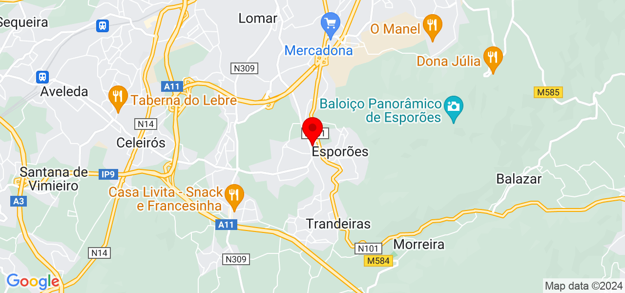 Martilux - Braga - Braga - Map