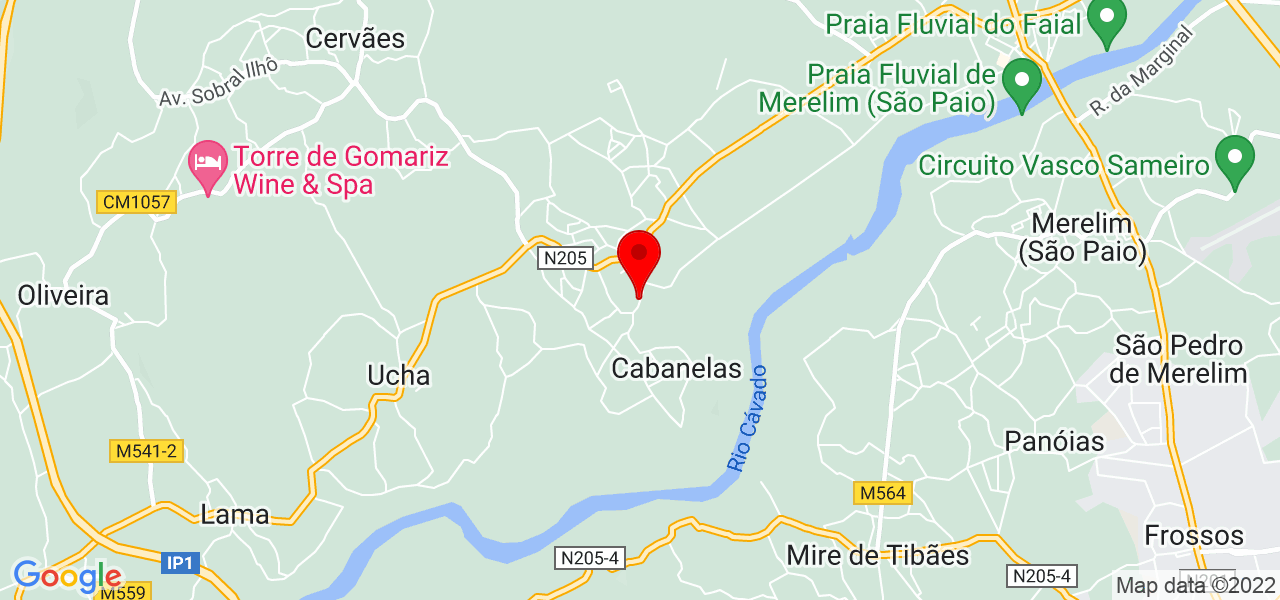 Pedro Soares - Braga - Vila Verde - Mapa