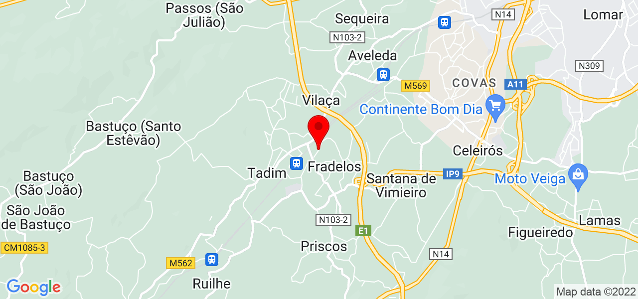 VERDE MENTA INTERIORES - Braga - Braga - Mapa