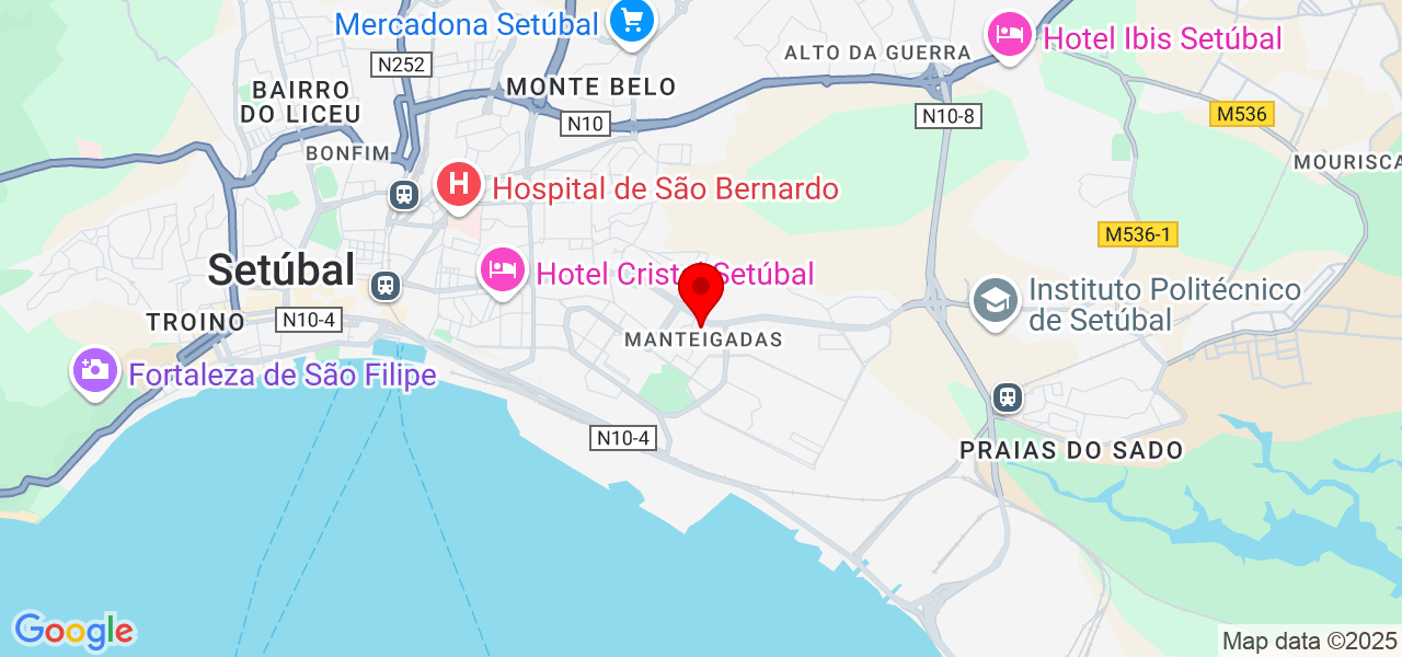 Ghaf carpinteira - Setúbal - Setúbal - Map